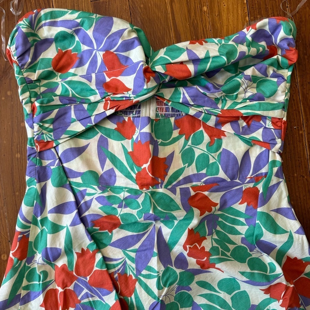 Petal & Pup Multicolor Floral Dress - Picture 2 of 6